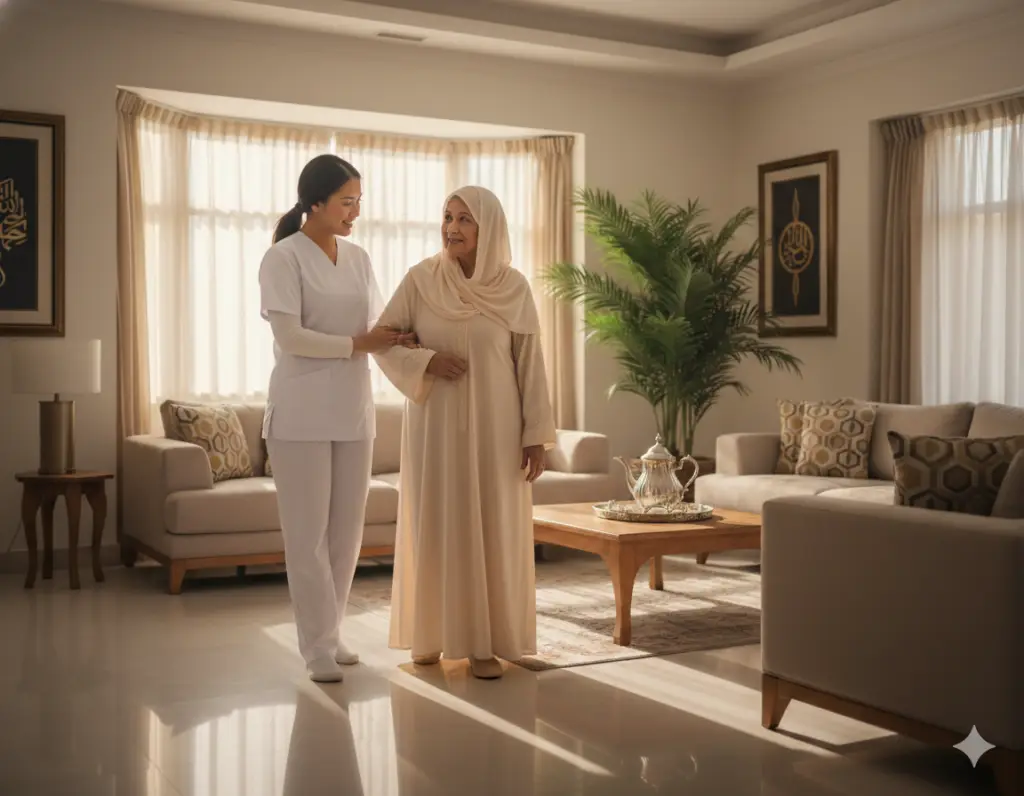 female-caregiver-qatar-home-care