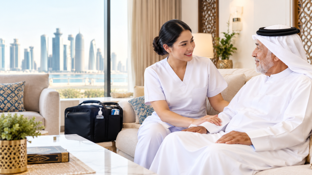 how-to-book-a-home-nurse-in-qatar