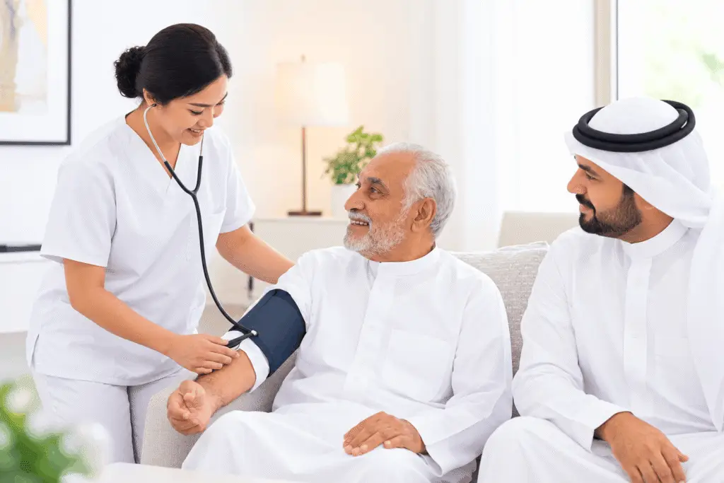 difference-between-nurse-and-caregiver-in-qatar